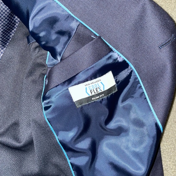 Van Heusen 40S Slim fit suit jacket and pants - Picture 1 of 6